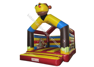 Надувной дом для прыжков в стиле обезьяны Желтая обезьяна надувной вышибала для прыжков замок надувная обезьяна для продажи