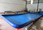 PVC Inflatables голубого гигантского бассейна прямоугольника сильный, огромный раздувной бассейн 10 x 5 x 0.3m