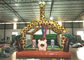 Прыжок жирафа Inflatables парка атракционов выполненный на заказ комбинированная окружающая среда - дружелюбная