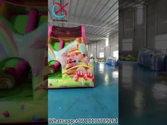 Надувные сухие горки Конфеты Дом Надувные горки Замок