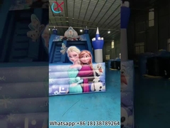 Коммерческие надувные горки Замороженные надувные сухие горки