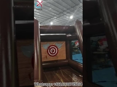 Коммерческая интерактивная надувная спортивная игра надувная игра