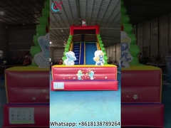 Смурфы Надувные сухие горки Надувный скакалки Замок для детей