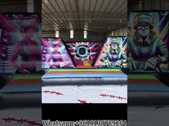 Надувная дискотека, танцы, прыжки, отскакивающий замок, надувный вышиб