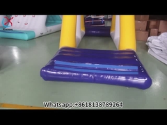 Водные парки игры надувные Вода плавающий качели надувные водные игрушки