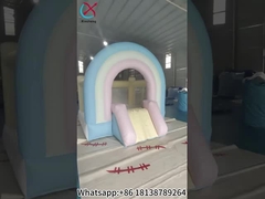 Слайд-комбайн Rainbow Indoor Inflatable Bounce с слайдом