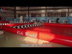 Узнайте, почему стоит выбрать коммерческий надувной бассейн Красный надувной бассейн Bouble для улицы