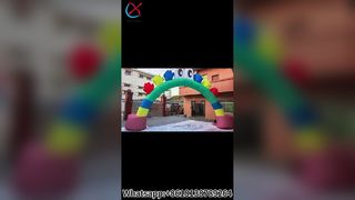Изготовленная на заказ рекламная арка из ПВХ для мероприятий