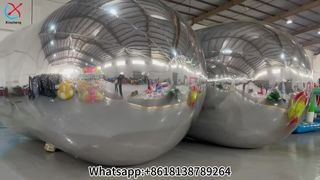 Гигантский зеркальный шар для мероприятий и рекламы