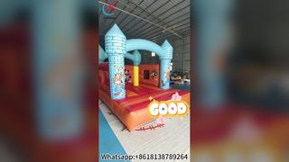 Mickey Castle Bounce House Детская вечеринка