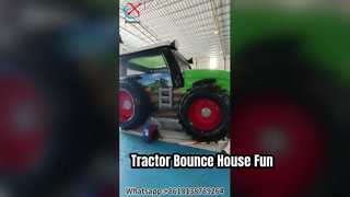 Трактор Bounce House Fun Farm Party Kids