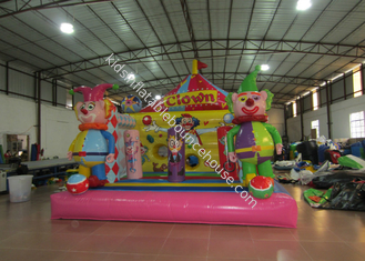 Дом прыжка младенца клоуна Инфлатаблес, надувной замок 5 кс 5м крытого малыша игр