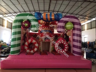 Красочный раздувной дом скачки Candyland для день рождения s детей „