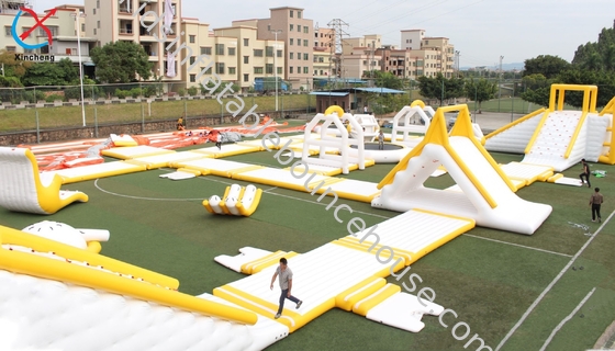 Поставщик Gaint Floating 0.9mm PVC Outdoor Inflatable Water Park Equipment OEM/ODM