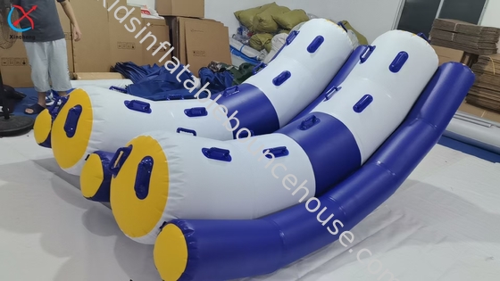 Фабричные надувные водные игры, прочный ПВХ, толстые надувные плавающие качели