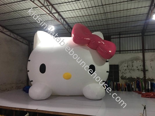 Настраиваемые вечеринки и мероприятия Надувные рекламные знаки Hello Kitty Взрывный мультфильм